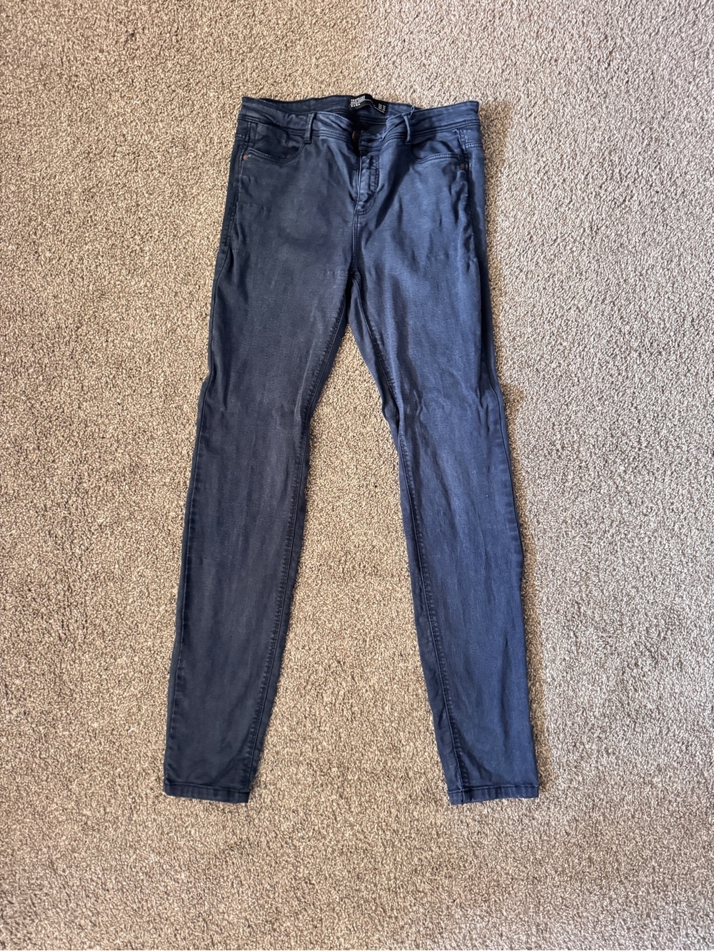 Navy Blue Skinny Jeans